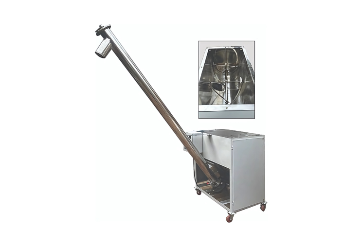 Blender screw conveyor