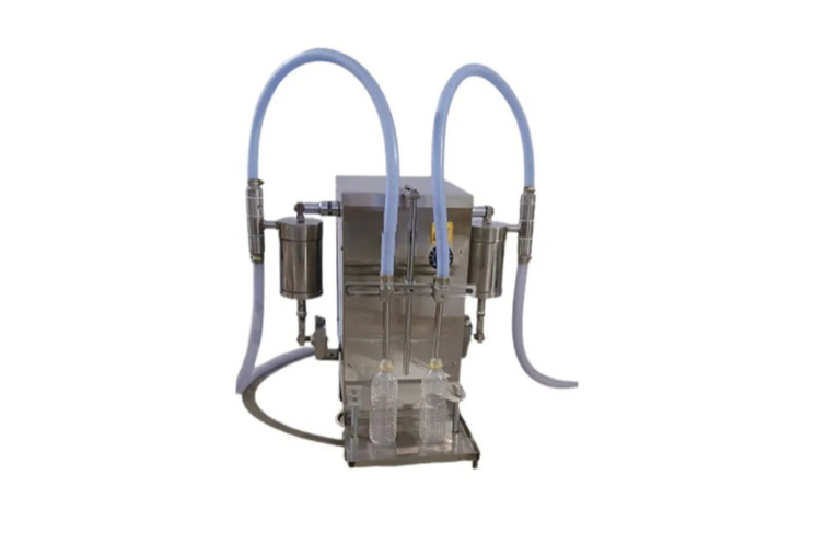 Double Nozzle Volumetric Liquid Filling Machine
